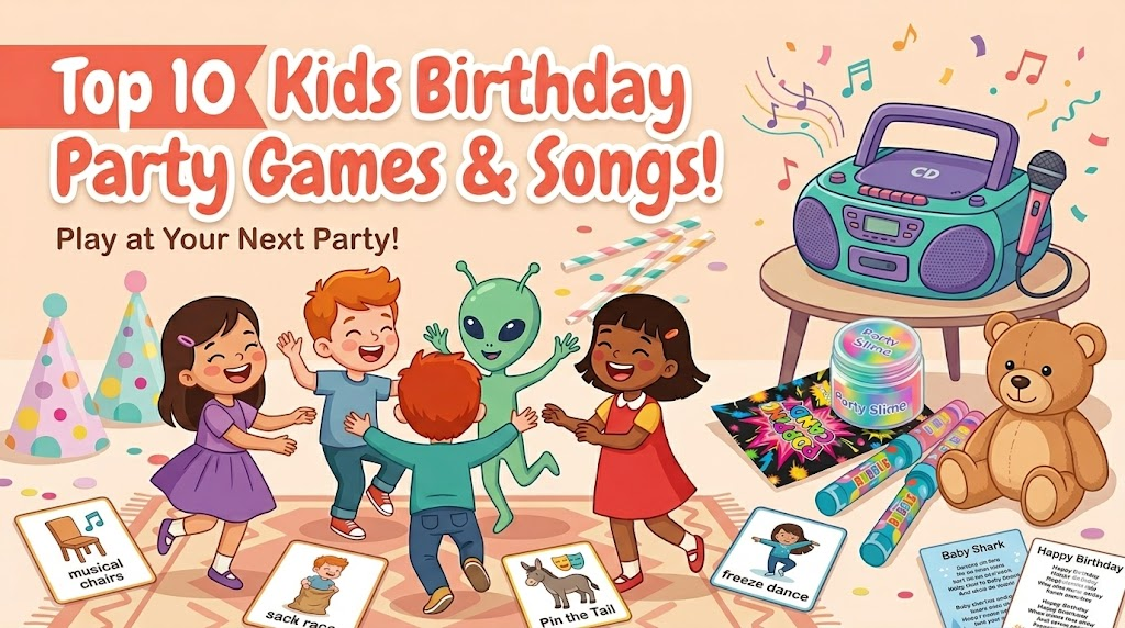 10 Best Kids Party Games and Songs for Your Next Party