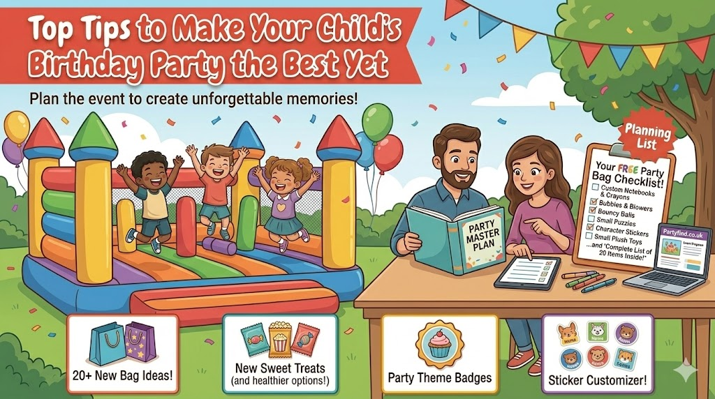The Ultimate Kids Party Planner: Top Tips for a Successful Party