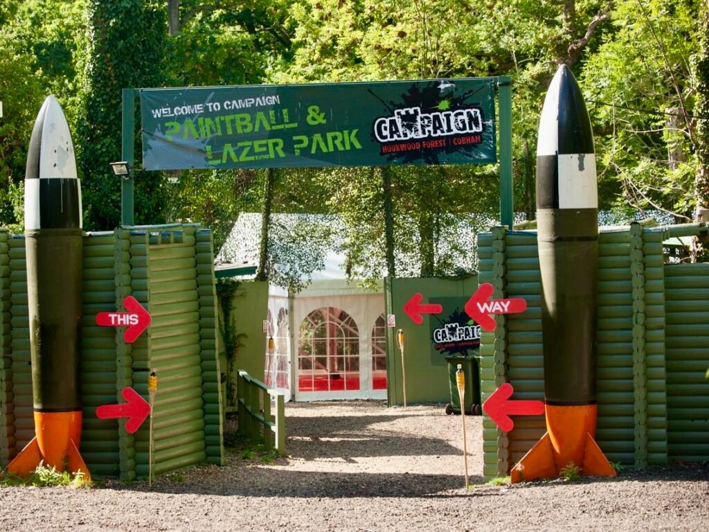 Campaign Paintball & Laser Park — kids' party venue in London