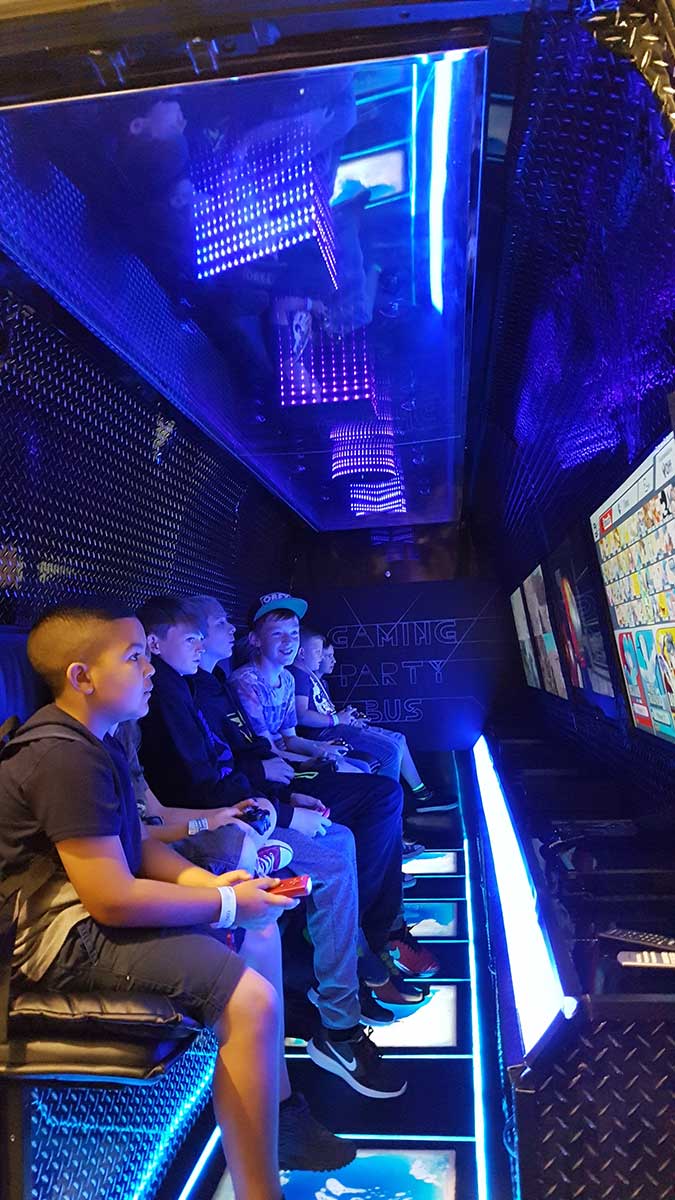 Gaming Party Bus — kids' party venue in London