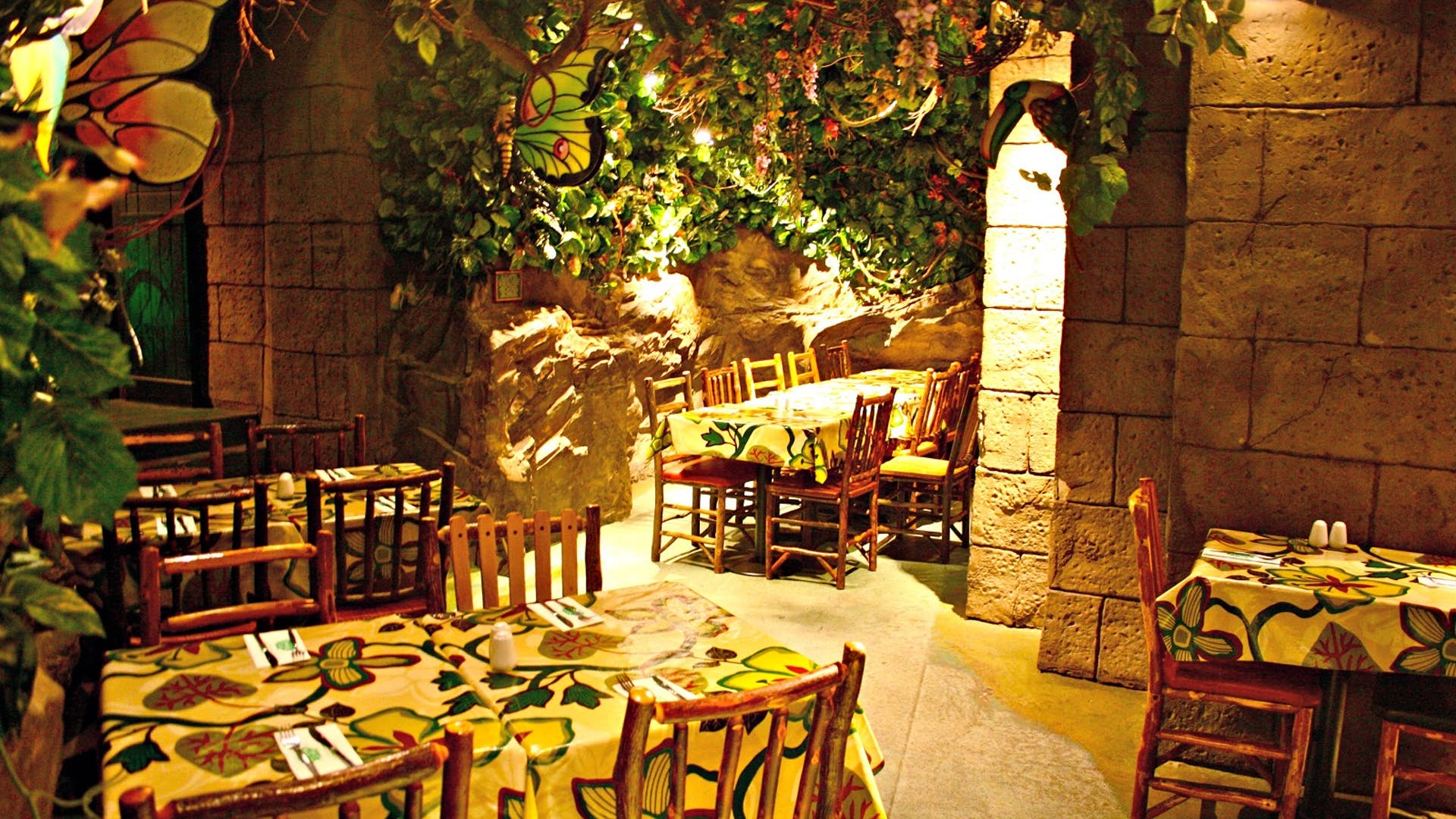 The Rainforest Café — kids' party venue in London