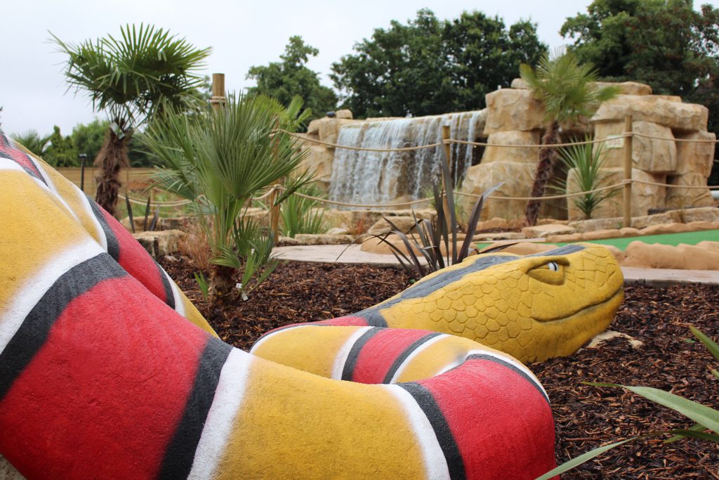 Jungle Falls Adventure Golf — kids' party venue in London