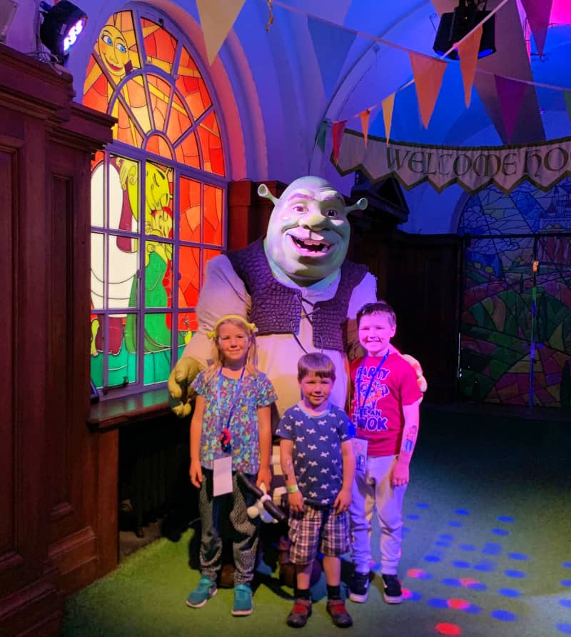 DreamWorks Tour: Shrek's Adventure — kids' party venue in London