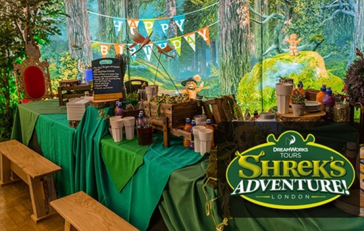 DreamWorks Tour: Shrek's Adventure — kids' party venue in London