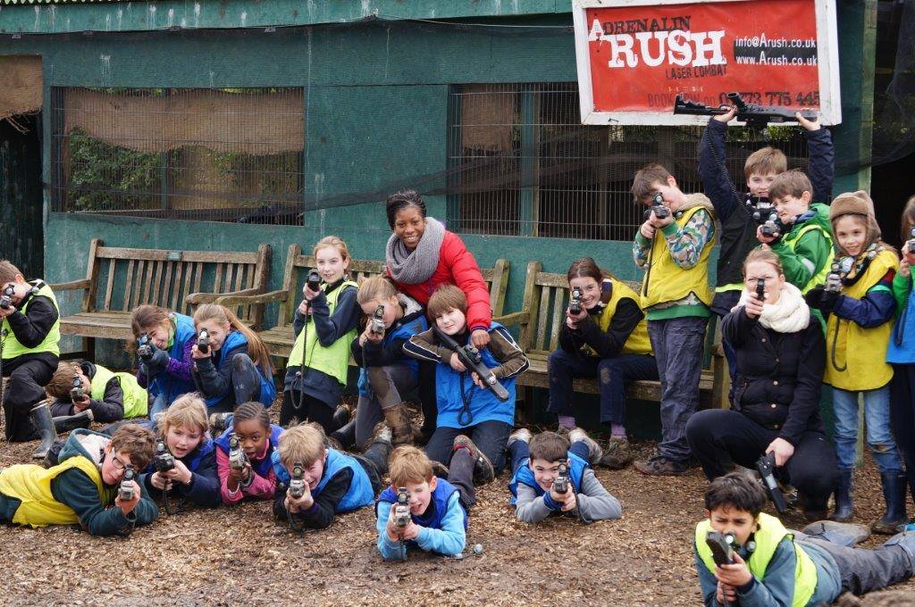 Adrenalin Rush Laser Combat — kids' party venue in London