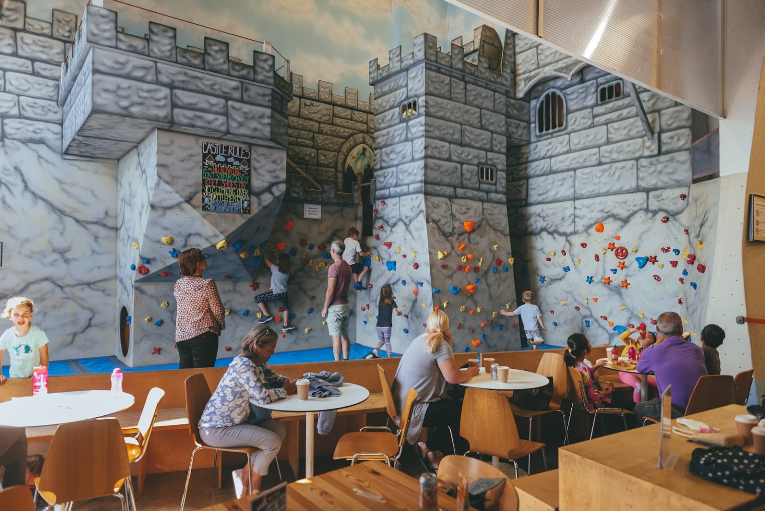 White Spider Urban Climbing — kids' party venue in London