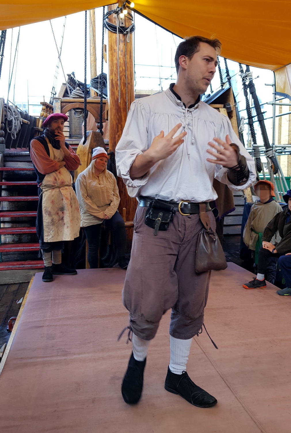 The Golden Hinde — kids' party venue in London